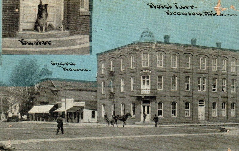 Hotel Farr - Old Postcard (newer photo)